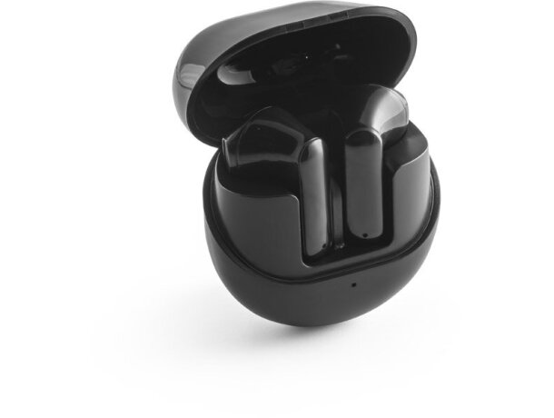 Auriculares inalámbricos burton en abs reciclado bluetooth 5.3 Negro detalle 8