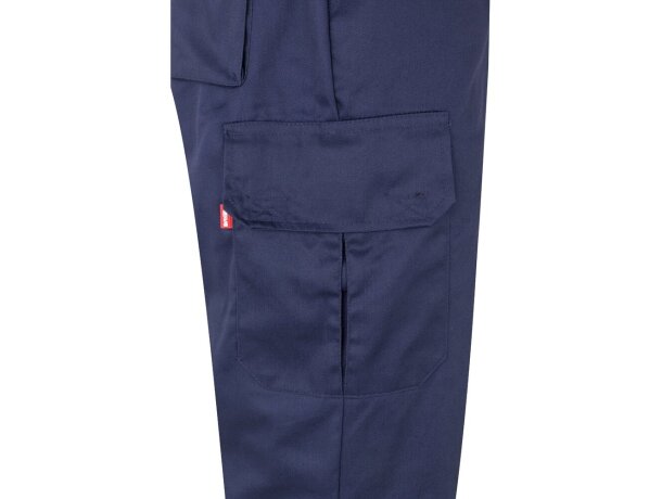 Pantalón de sarga bicolor VL Athena con bandas reflectantes Azul marino/Amarillo detalle 47