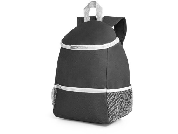 Mochila térmica Jaipur poliéster 600D con aislamiento 10 litros Negro detalle 11