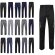 Pantalón de sarga multibolsillos bicolor VL Hypnos detalle 1