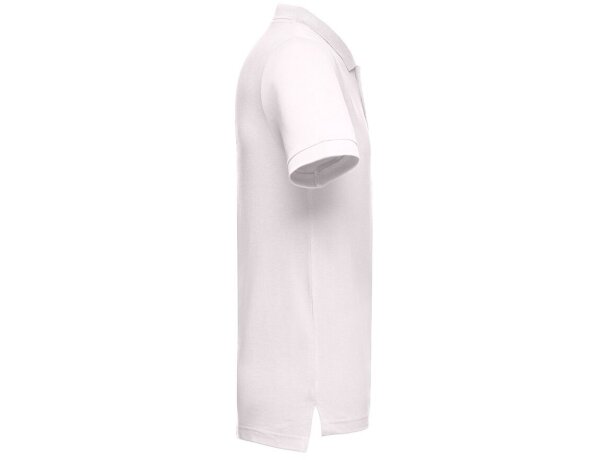 Polo Adam II de algodón 195 g/m² para hombre Rosa pastel detalle 5