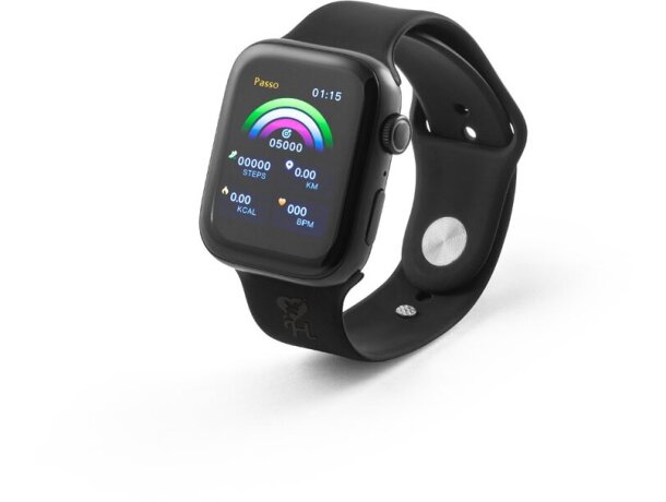 Smartwatch wiles pantalla ips 1.85 pulgadas y resistencia ipx4 Negro detalle 10