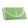 Bolsa plegable con ribete blanco verde claro