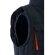 Chaleco acolchado bicolor multibolsillos unisex VL Nergal Azul marino/Naranja detalle 55