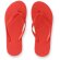 Zapatillas Maupiti L/XL con suela de pe y tira de pvc Rojo detalle 7
