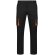 Pantalón elástico bicolor fides con seis bolsillos funcionales Negro/Naranja