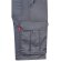 Bermudas elásticas multibolsillos Hebe con cinturilla elástica Gris detalle 16