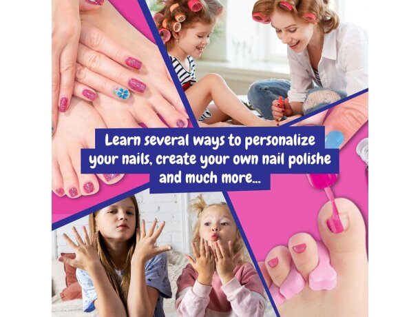 Kit de manicura educativo Manicure Studio para niños creativos Multicolor detalle 6