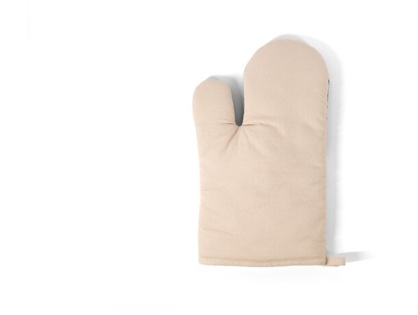 Guante de cocina Lawson con silicona termorresistente Beige detalle 3