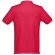 Polo hombre THC Monaco II en algodón 240g/m² con cuello canalé Rojo detalle 4