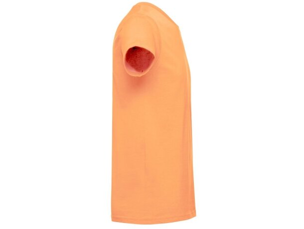 Camiseta ankara 3xl de algodón 190 g/m² para hombre Naranja coral detalle 6