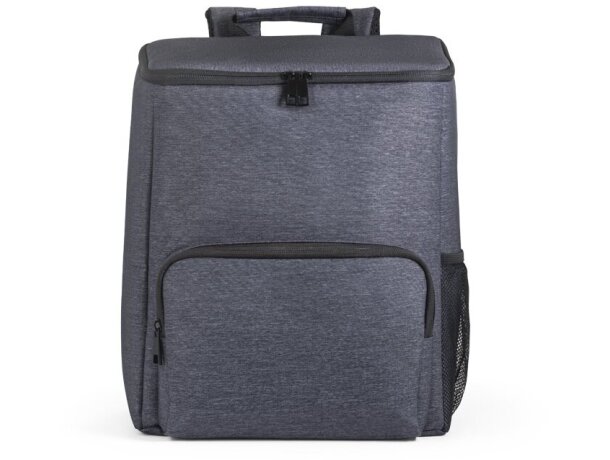 Mochila térmica bicolor nylon Hi!dea Boston Cooler Azul detalle 3