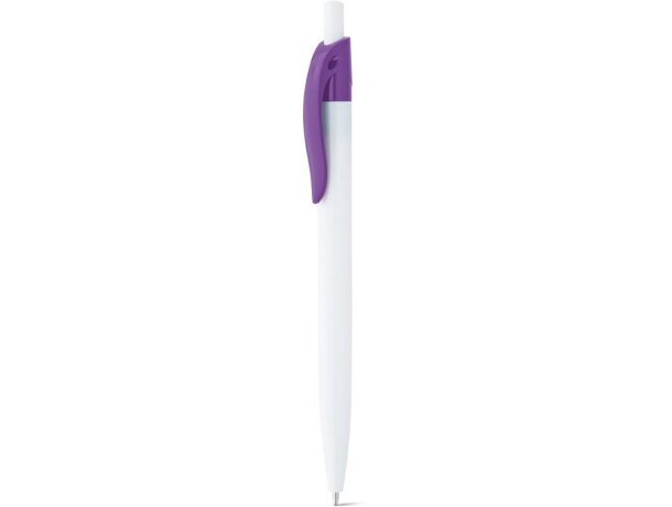 Bolis originales promocionales de plástico tinta negra Hi!dea Mars Morado detalle 1