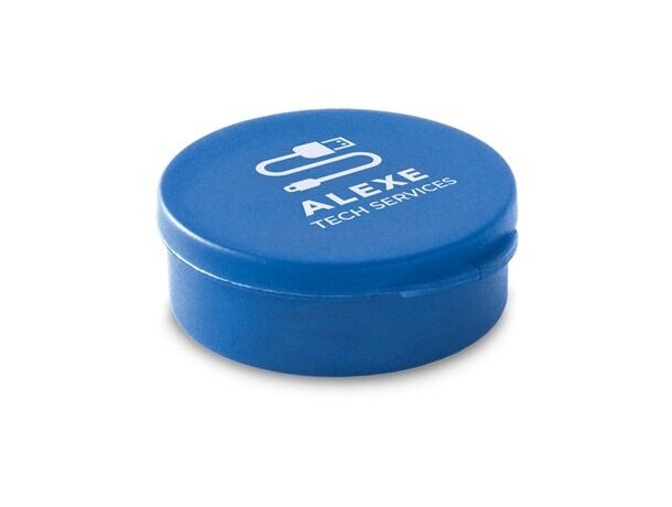Cable usb 3 en 1. azul royal
