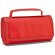 Bolsa térmica plegable con cierre de velcro rojo