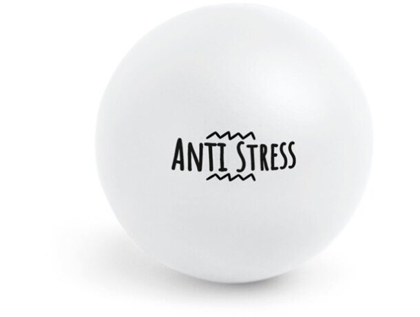 Antiestrés pelota surtido de colores blanco