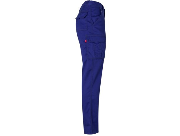 Pantalón lugh multibolsillos elástico con bolsillos de fuelle Azul royal detalle 19