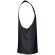 Camiseta sin mangas Ibiza de algodón cardado 140 g/m² Negro detalle 19
