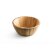 Ensaladera Sage de madera de acacia certificada FSC Natural oscuro detalle 5
