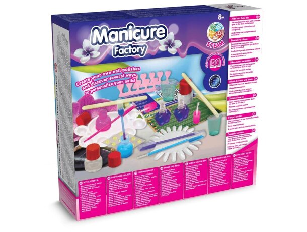 Kit de manicura educativo Manicure Studio para niños creativos Multicolor detalle 2