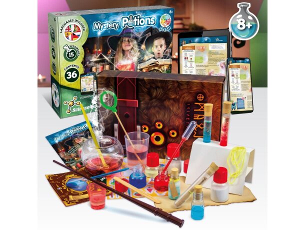 Set educativo Mystery Potions Kit I con varita y caldero mágico Multicolor detalle 3