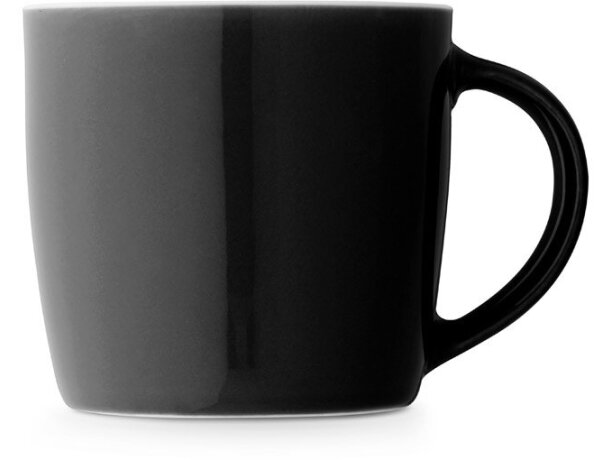 Taza Comander de ceramica para café de 370 ml Negro detalle 25