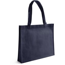 Bolsa amplia para la compra azul