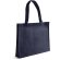 Bolsa amplia para la compra azul