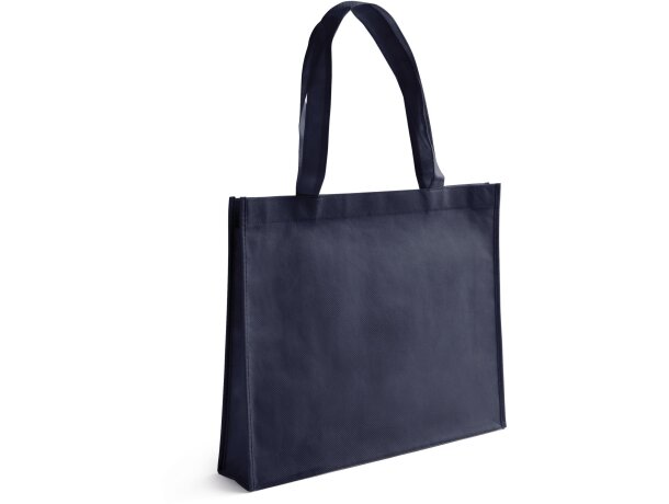 Bolsa amplia para la compra azul
