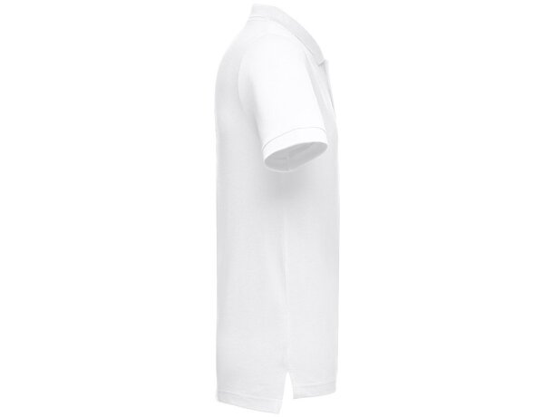 Polo Adam Wh de algodón piqué regular fit para hombre Blanco detalle 4