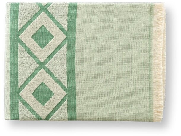 Toalla de baño promocional algodón Hi!dea Malek Verde detalle 8