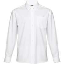 Camisa oxford blanca manga larga Tokyo algodón