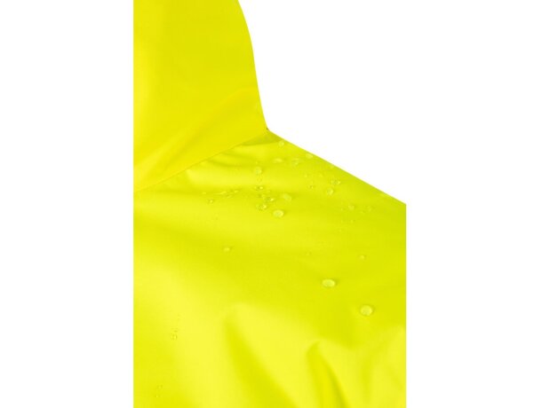 Parka bicolor themis large alta visibilidad reflectante Verde/Amarillo detalle 11