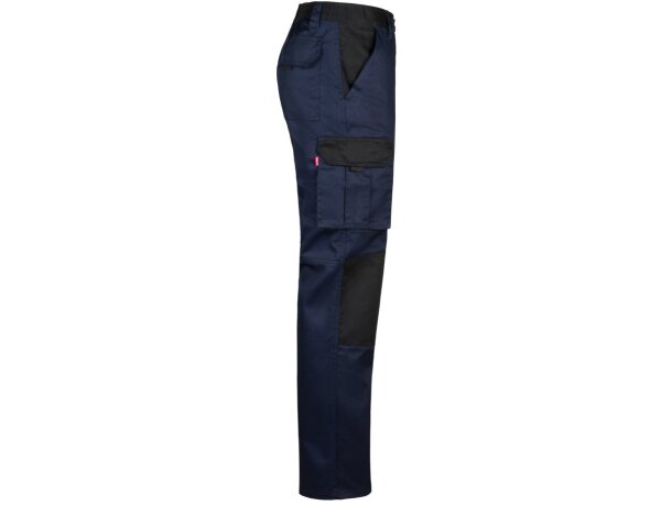 Pantalón sarga multibolsillos bicolor njord slim fit Azul detalle 18