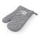 Manopla de cocina colores variados 100% algodón reciclado Hi!dea Rickey Gris detalle 6