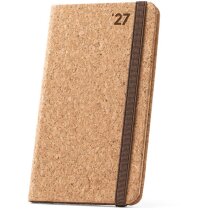 Agenda de corcho pomar pocket con marcapáginas