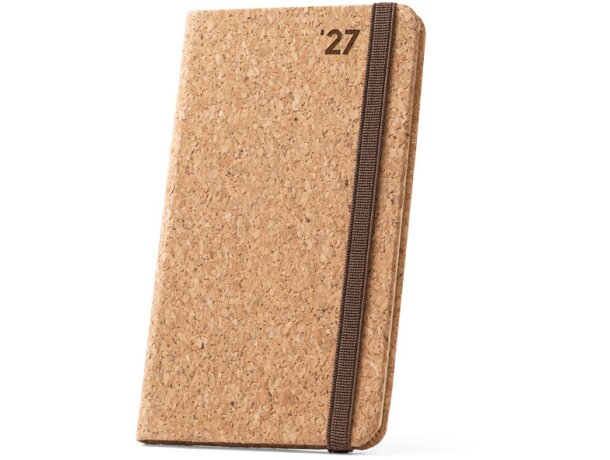 Agenda de corcho pomar pocket con planificación quincenal fsc detalle 1