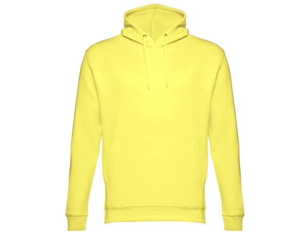 Sudadera unisex con capucha phoenix en algodón y poliéster Amarillo limón detalle 43