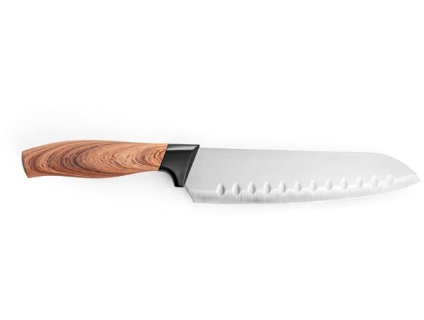 Juego de 3 cuchillos de cocina baharat en acero inoxidable Natural detalle 4