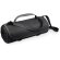 Manta de viaje personalizada poliéster Hi!dea Fleece Negro