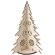 Árbol de Navidad Pinery de madera FSC plegable para colorear Natural claro detalle 10