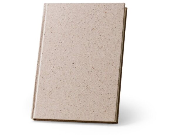 Libretas ecológicas con tapa dura hechas de residuos de hojas de té Natural detalle 10