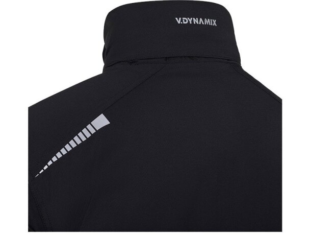 Chaqueta acolchada VL Nyx reciclada repelente al agua unisex Negro detalle 23