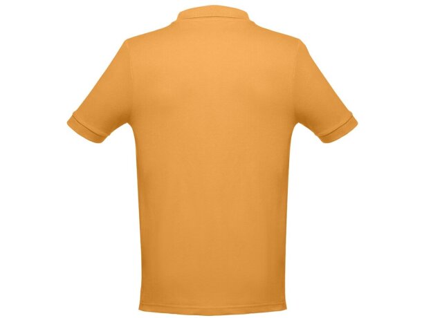 Polo Adam II de algodón 195 g/m² para hombre Amarillo oscuro detalle 6