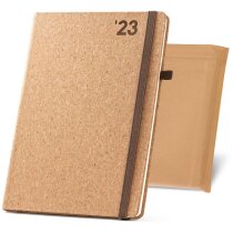 Agenda de corcho Pomar B5 con marcapáginas