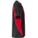 Camiseta técnica ojo de pájaro bicolor VL Slayer Negro/Rojo detalle 11