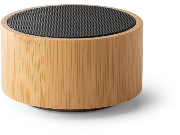 Altavoz Arber de bambú con luz LED y batería de 400 mAh Natural detalle 5
