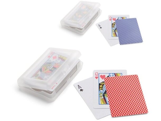 Baraja de 54 cartas en caja