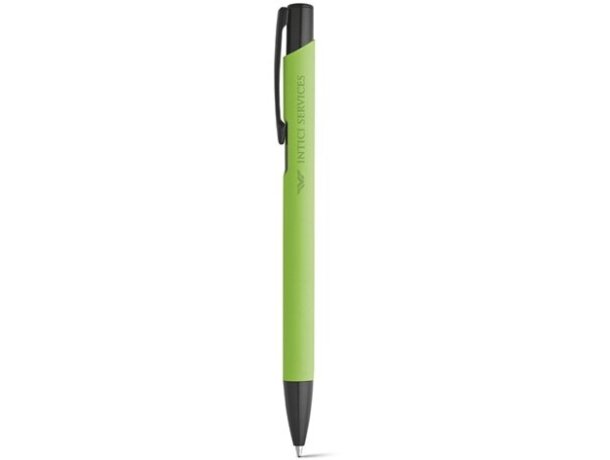 Bolígrafo de aluminio Poppins verde claro