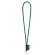 Modelos Lanyard Tube Long Set I estándar negro/verde